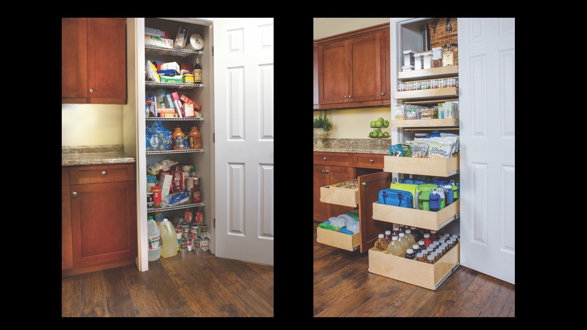 Before & after